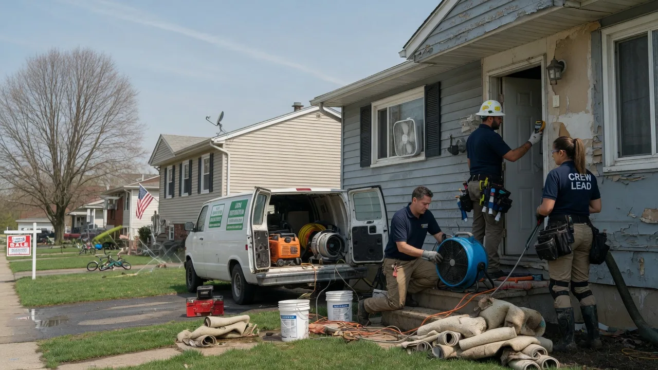 Flood Cleanup in Moorland, IA near me
