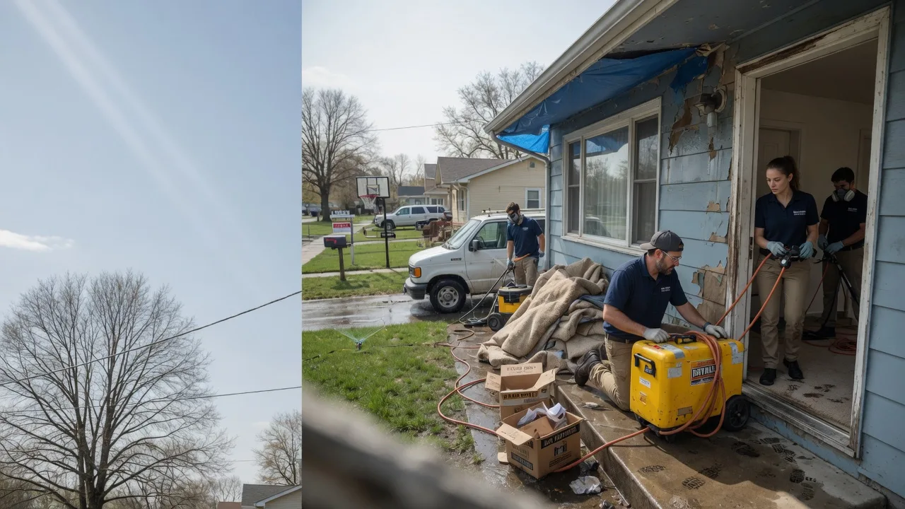 Basement Flood Cleanup in Moorland, IA near me